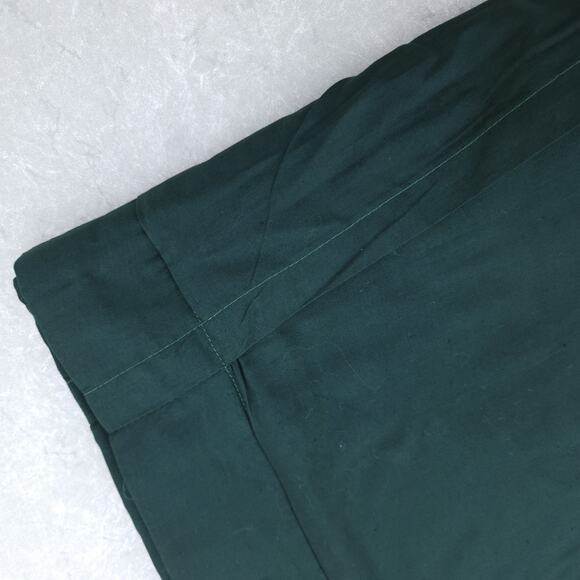 Christmas Pillow Sham Cover Quilted Patchwork Standard Green Rustic Cabin 2pcs - Picture 6 of 7